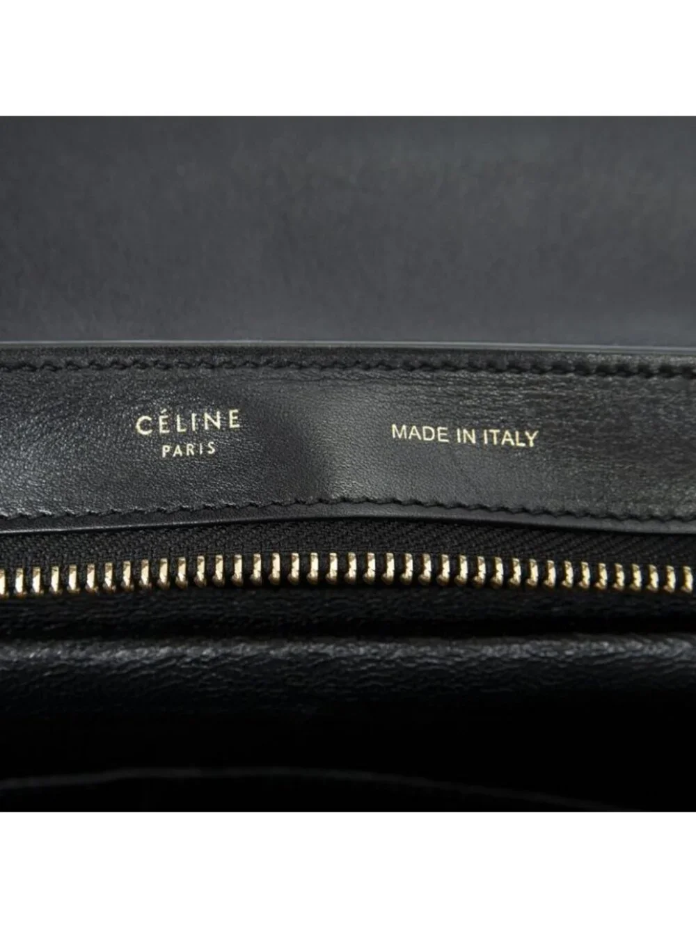 Celine Small Tricolor Trapeze Red Black Top Grain Calfskin Leather - Picture 10 of 10